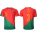 Cheap Portugal Pepe #3 Home Football Shirt World Cup 2022 Short Sleeve